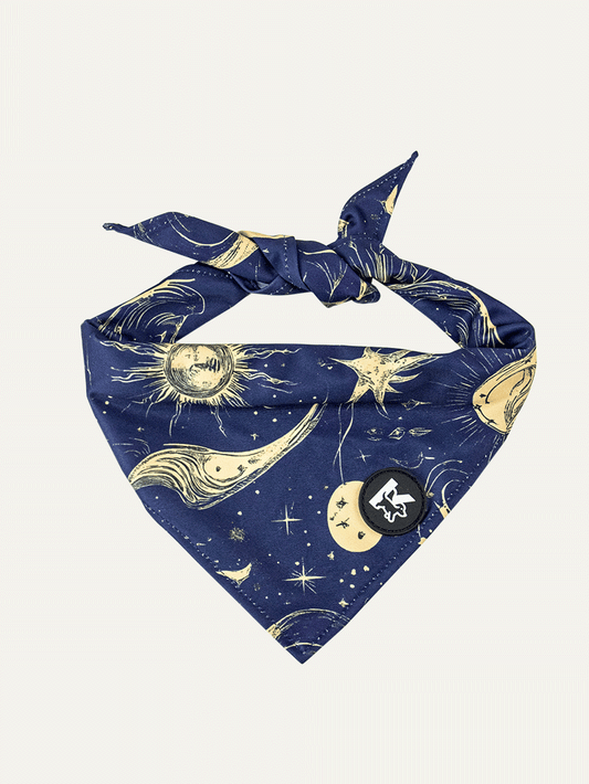Dog Bandana - Celestial Night Luxe