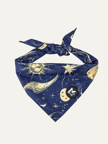 Dog Bandana - Celestial Night Luxe