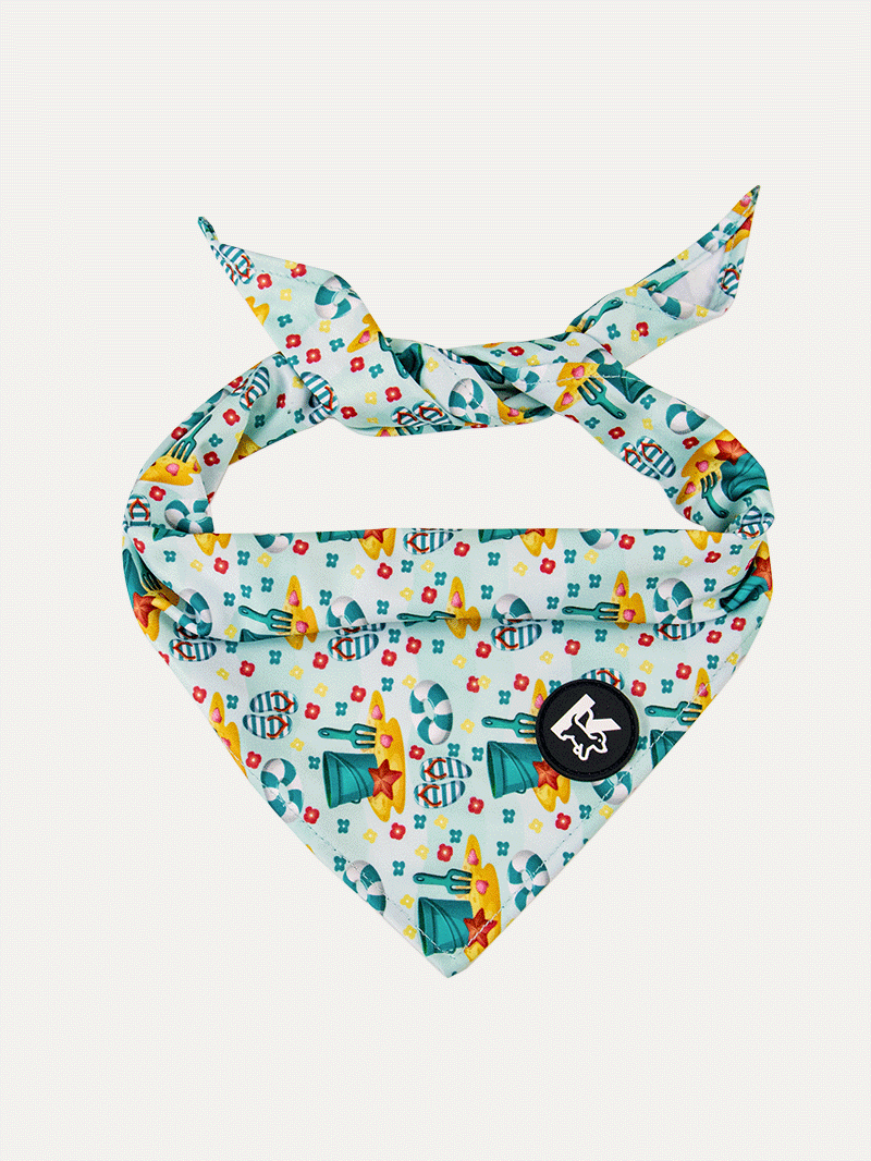 Dog Bandana - Sunny Beach Picnic
