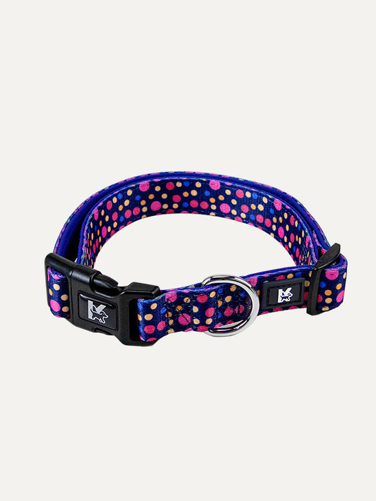 Dog Collar - Midnight Tropical Pop