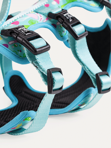 Full Coverage Dog Harness - Mushroom Dream