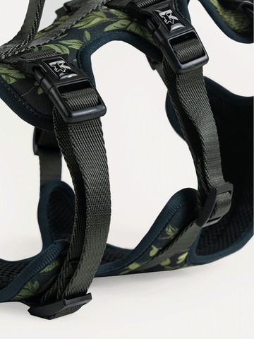 Full Coverage Dog Harness - Mystic Garden Tapestry
