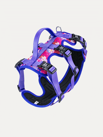 Full Coverage Dog Harness - Tropical Bloom Rush