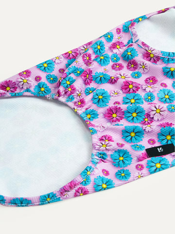 Sleeveless Dog Shirt - Candy Daisy Parade