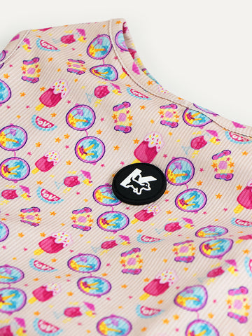 Sleeveless Dog Shirt - Summer Sweet Carnival