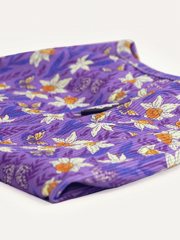 Sleeveless Dog Shirt - Violet Butterfly Whispers
