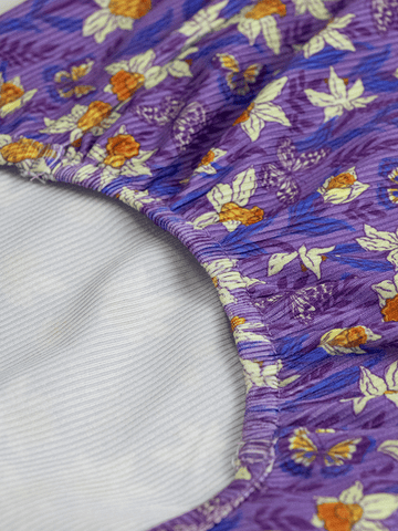 Sleeveless Dog Shirt - Violet Butterfly Whispers