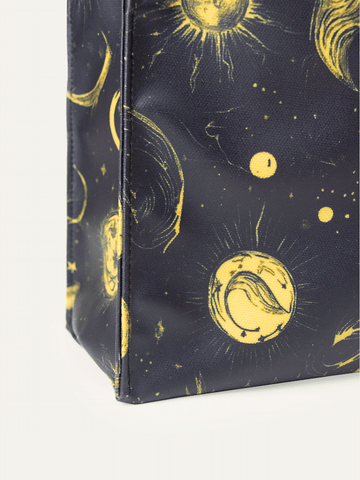 Waterproof Dog Walker's Tote - Celestial Night Luxe