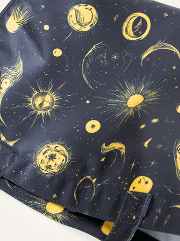 Waterproof Dog Walker's Tote - Celestial Night Luxe